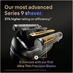 Braun ProTrimmer detail demonstrating accurate edge shaping benefit