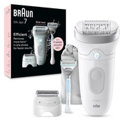 Braun Silk-épil 7 front angle showing full kit benefit