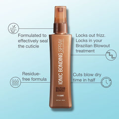Brazilian Blowout spray nozzle close-up demonstrating easy mist application and even coverage