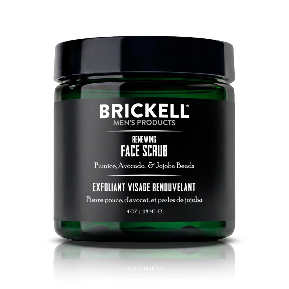 Brickell Men’s product front packaging showing clear branding and product benefit
