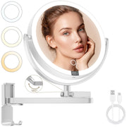 Brightown front view wall mounted mirror showing sleek profile and organized space