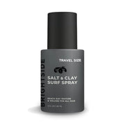 BRIGHTSIDE front bottle showing travel-friendly sea salt spray for volume