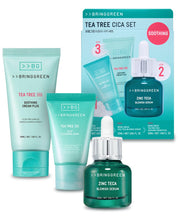 bring green front packaging showing full kit and benefit of balanced skin