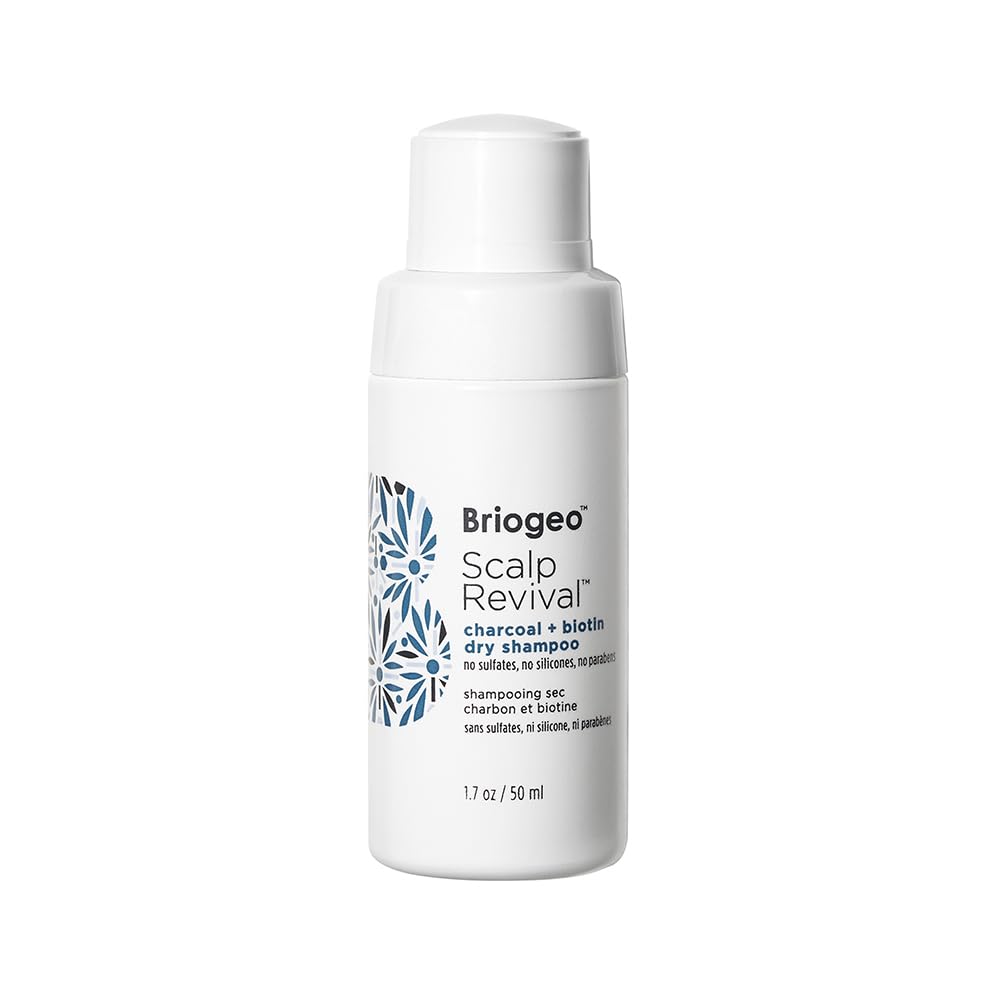 Briogeo front packaging showing clean design and quick refresh benefit
