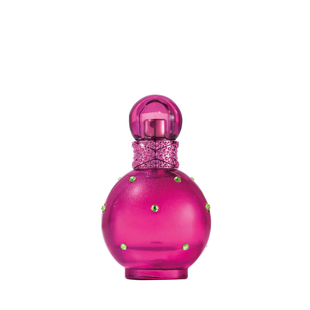 Britney Spears bottle front view showing sparkly pink design and feminine appeal