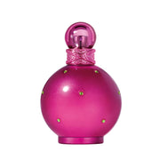 Britney Spears front bottle view showing magenta orb and playful design benefit: eye-catching display