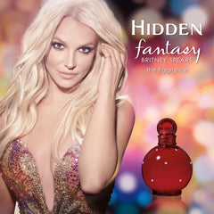 Britney Spears Hidden Fantasy bottle cap and label close-up highlighting luxurious detail