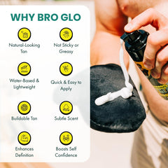 bro glo foam texture detail highlighting lightweight consistency