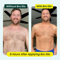 bro glo mousse pump close-up illustrating easy dispensing