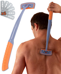 Bro Shaver front packaging showing product and included blades for clear expectations