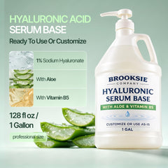 Brooksie Naturals serum texture close-up highlighting lightweight absorption