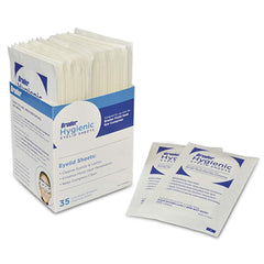 Bruder front packaging showing 35 individually wrapped eyelid sheets for hygiene