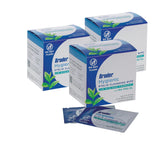 Bruder front packaging showing 30-count box and benefits for gentle lid hygiene