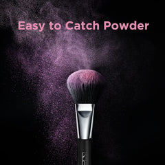 Brush Master open PU leather pouch with elastic strap keeping brushes organized and protected