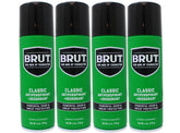 BRUT Classic front can showing label, clear brand protection benefits