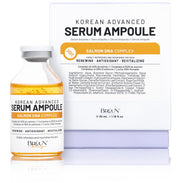 BRÜUN ampoule front packaging showing label and bottle for clear identification and trust