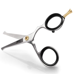 BRV MEN front view of scissors showing slim profile and elegant finish for precise trimming