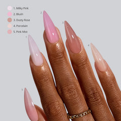 BTArtboxnails application stage with UV curing demonstrating long-lasting hold