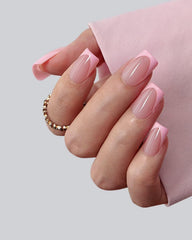 BTArtboxnails close-up of soft gel tip texture highlighting salon finish and realistic look
