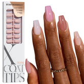 BTArtboxnails front packaging showing full 160-piece nude set and convenience