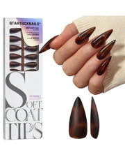 BTArtboxnails front packaging showing tortoise shell set and benefits