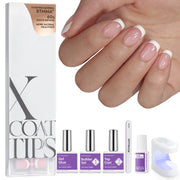 BTArtboxnails front packaging showing French tip set and benefits