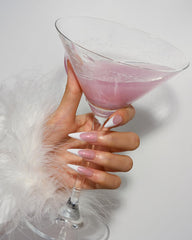 BTArtboxnails in-hand scale view illustrating long stiletto length