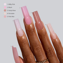 BTArtboxnails size array display with 16 sizes for precise fit and choice