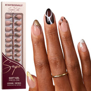 BTArtboxnails front packaging showing 160pc set and designs benefits convenience