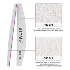 BTYMS side view showing file thickness and durable core for stability