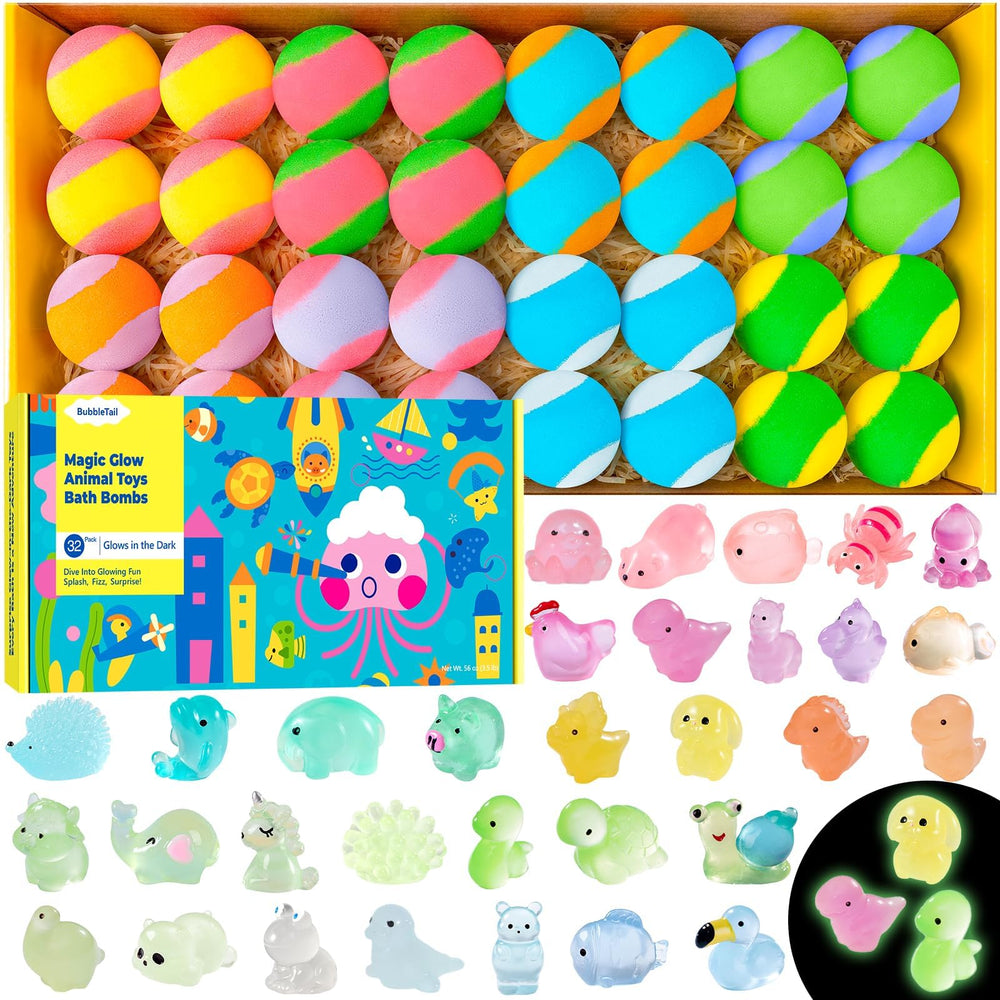 BubbleTail front box packaging shows colorful gift-ready design and contents