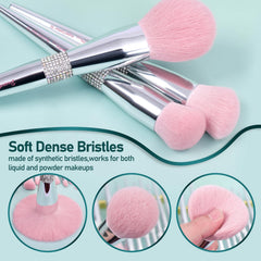 Bueart Design brushes laid out full set displaying variety for complete looks