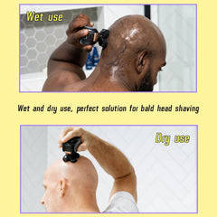 BueRallan rounded guard cap detail protecting skin from nicks and irritation