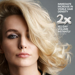 Bumble and bumble foam texture closeup demonstrating light airy feel