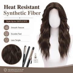 BUPPLER detailed shot of wavy synthetic fiber texture for natural movement