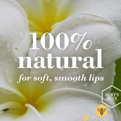 Burt's Bees open tube revealing smooth balm texture for hydration