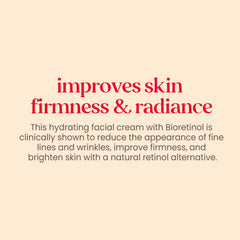Burt's Bees firming cream open showing smooth texture and spreadability