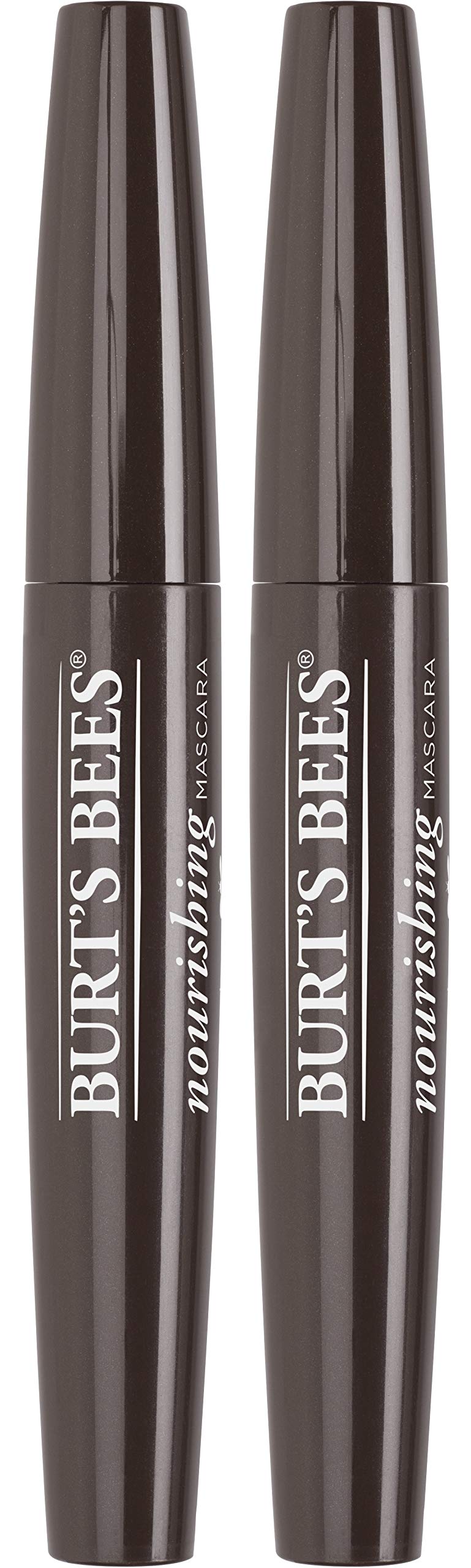 Burt's Bees front packaging showing Classic Black mascara and natural branding benefits