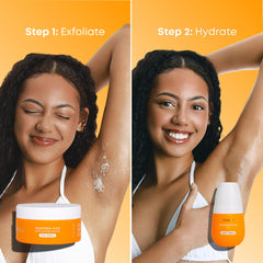 Bushbalm oil dropper detail releasing a drop to show fast-absorbing hydration benefit