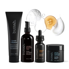 buttah front packaging of the supreme kit showing complete set and benefits