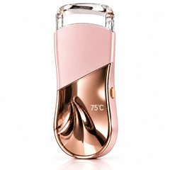 BUV curler front packaging showing product color and compact design benefit