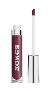 Buxom front packaging showing AH Dolly Deep shade and glossy finish benefits