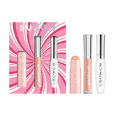 BUXOM trio front packaging showing full-size products and benefits