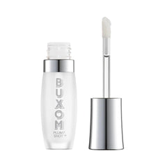 Buxom travel-size tube front view showing compact plumping serum
