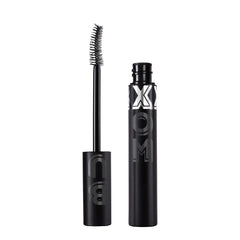 Buxom front tube view showing sleek black mascara packaging and brand clarity