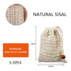 BUYGOO sisal fiber close-up highlighting natural texture and lathering