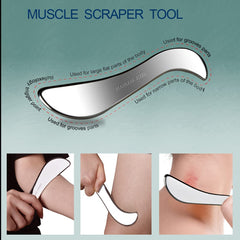 BYYDDIY D-shaped scraper curve view, ideal for rounded body parts