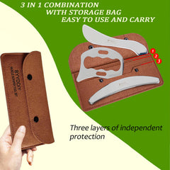 BYYDDIY detailed S-shaped scraper illustrating versatile edges for contours