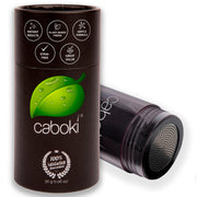 Caboki front applicator bottle showing compact design and easy dispensing benefit