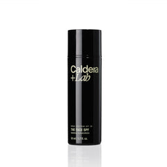 Caldera + Lab front packaging showing compact SPF 30 tube and easy carry benefit